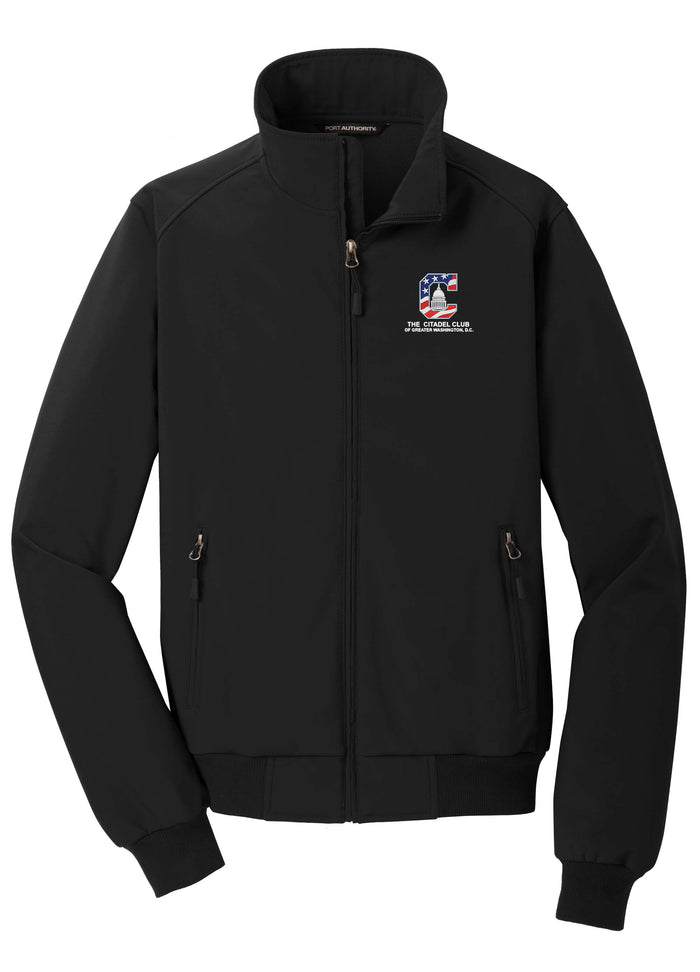 The Citadel, Alumni Club, Greater Washington, D.C., Soft Shell Bomber Jacket- Black