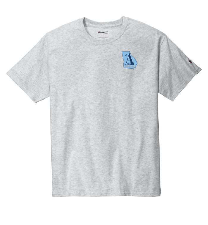 The Citadel, Atlanta Citadel Club Champion Jersey T-Shirt- Ash