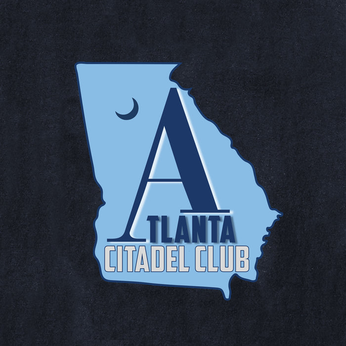 The Citadel, Atlanta Citadel Club Champion Jersey T-Shirt- Navy