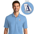 The Citadel, Atlanta Citadel Club UV Micro-Mesh Polo Shirt  - Carolina Blue