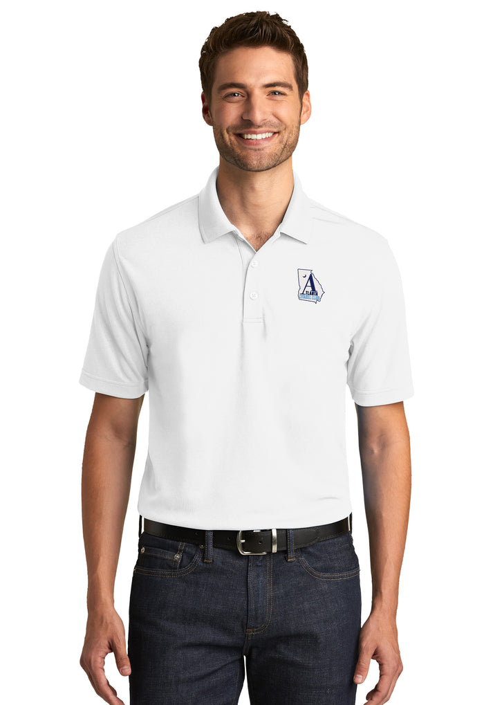The Citadel, Atlanta Citadel Club UV Micro-Mesh Polo Shirt  - White