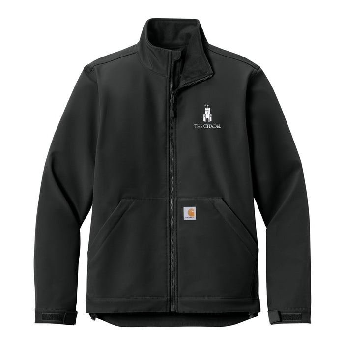 The Citadel, Barracks, Carhartt® Rain Defender® Soft Shell Jacket - Black
