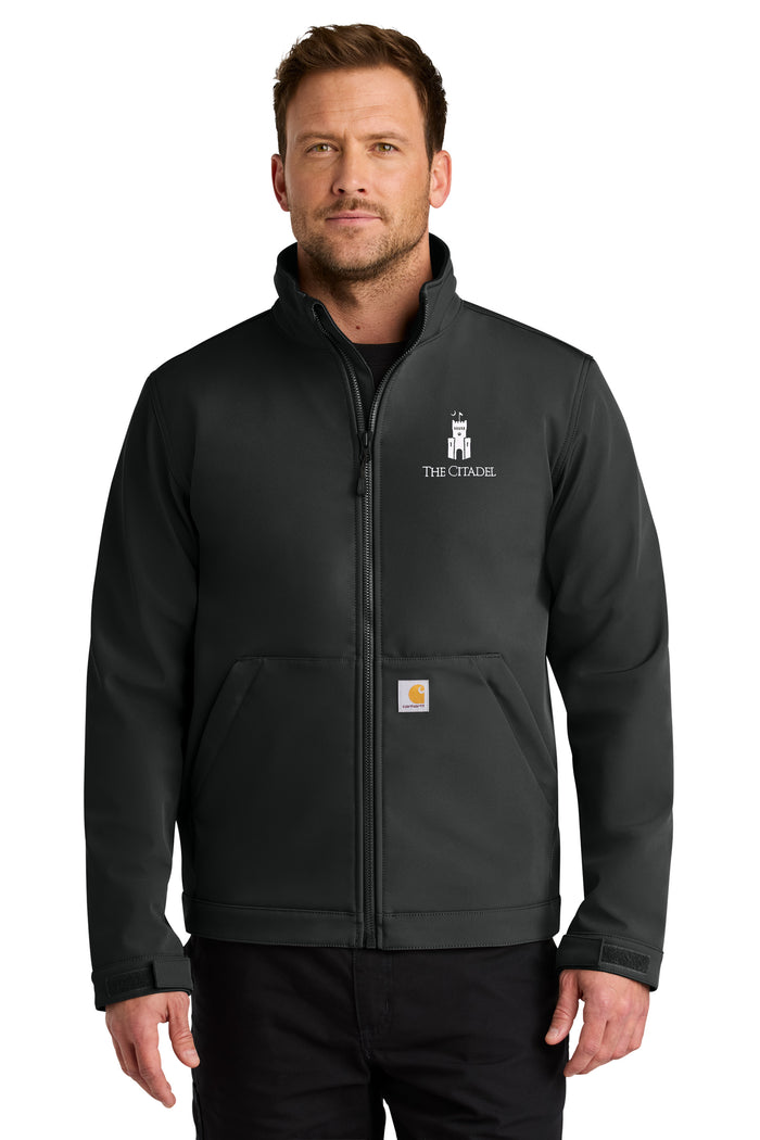 The Citadel, Barracks, Carhartt® Rain Defender® Soft Shell Jacket - Black