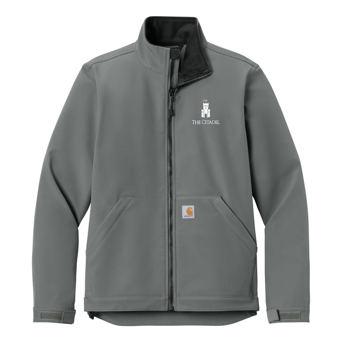 The Citadel, Barracks, Carhartt® Rain Defender® Soft Shell Jacket - Grey