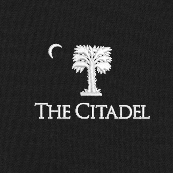 The Citadel, Big Red, Big & Tall, Sport-Tek® 1/4-Zip Sweatshirt - Black