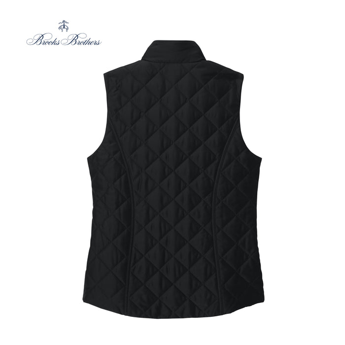 The Citadel, C Star, Brooks Brothers® Women’s Quilted Vest - Black