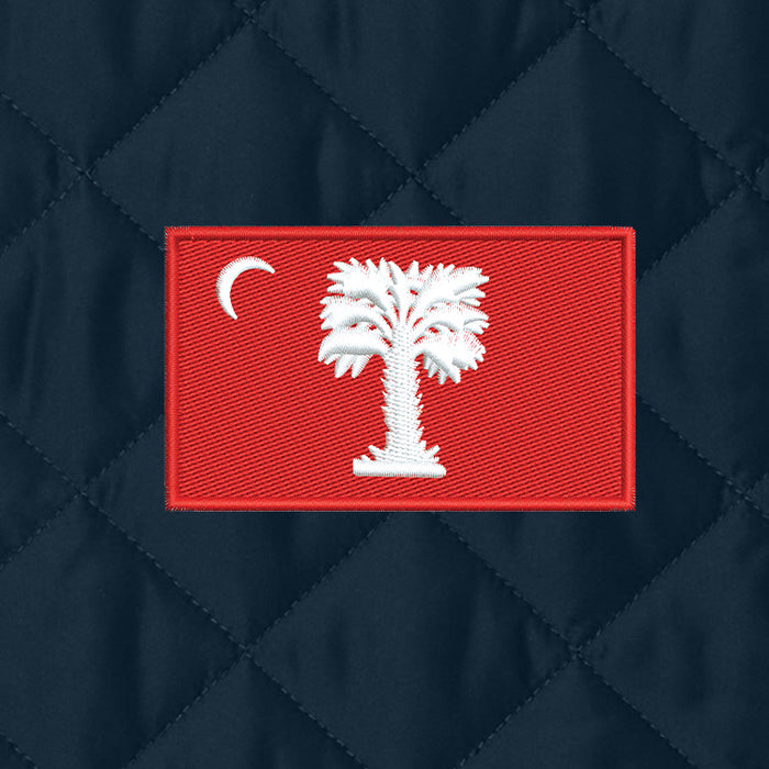 The Citadel, Big Red Flag, Brooks Brothers® Women’s Quilted Vest - Navy