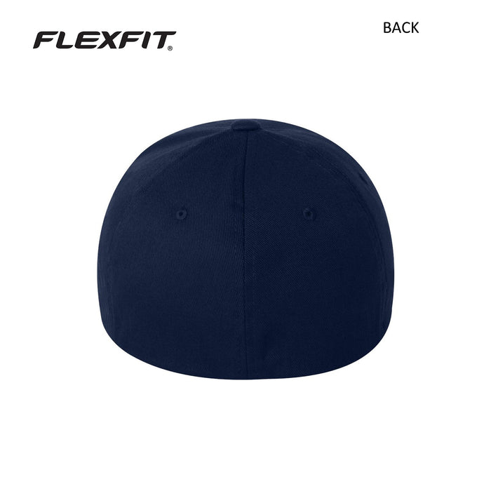 The Citadel, Big Red Flag,  Flexfit - Cotton Blend Cap- Navy