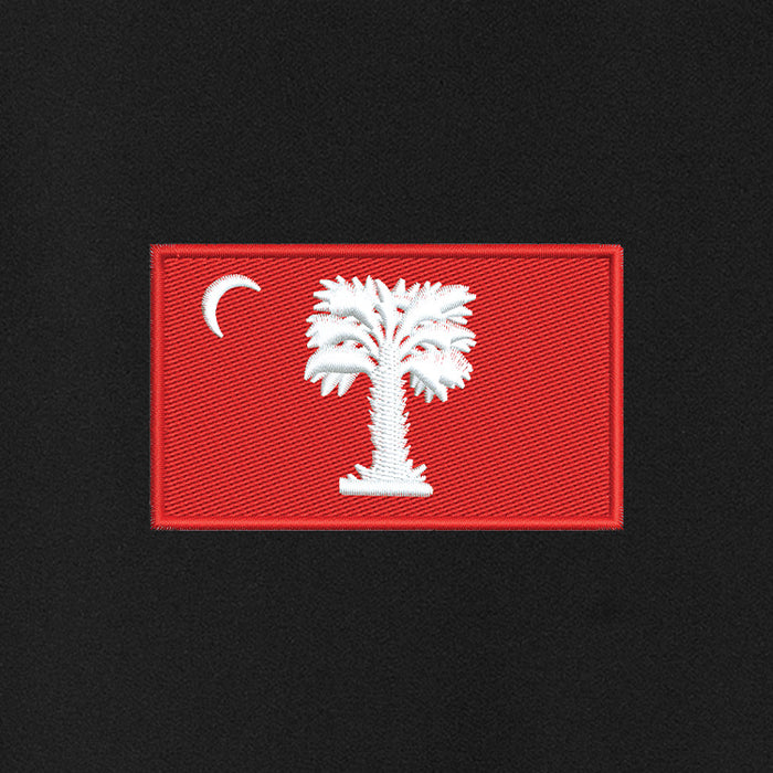 The Citadel, Big Red Flag, Soft Shell Vest - Black