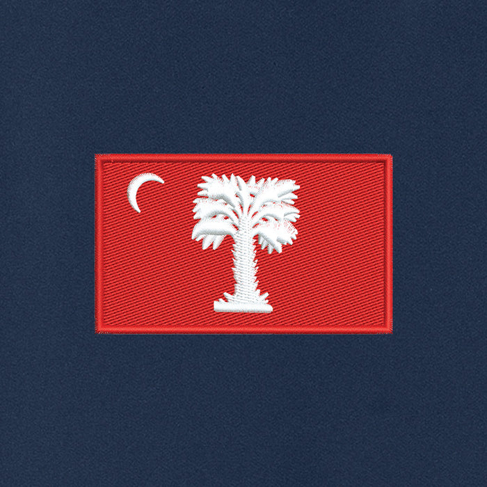 The Citadel, Big Red Flag, Soft Shell Vest - Navy