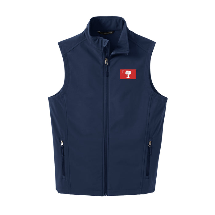 The Citadel, Big Red Flag, Soft Shell Vest - Navy