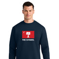 The Citadel, Big Red Flag, Stanley/Stella Unisex Changer 2.0 Crewneck Sweatshirt - Navy