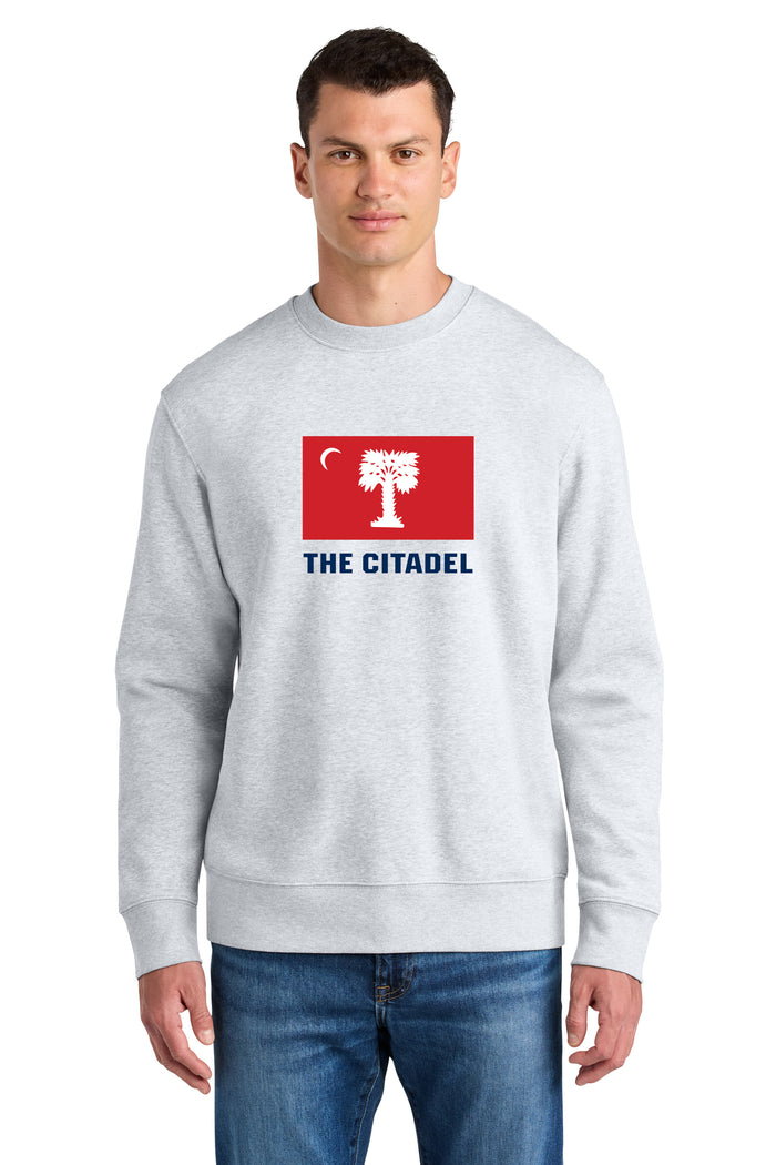The Citadel, Big Red Flag, Stanley/Stella Unisex Changer 2.0 Crewneck Sweatshirt