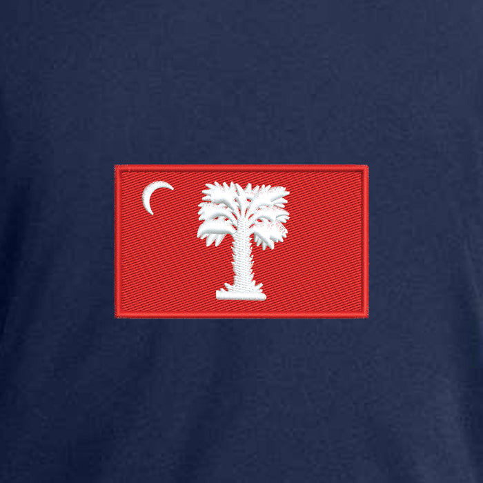 The Citadel, BRP Flag, Under Armour Recycled Polo - Navy Blue