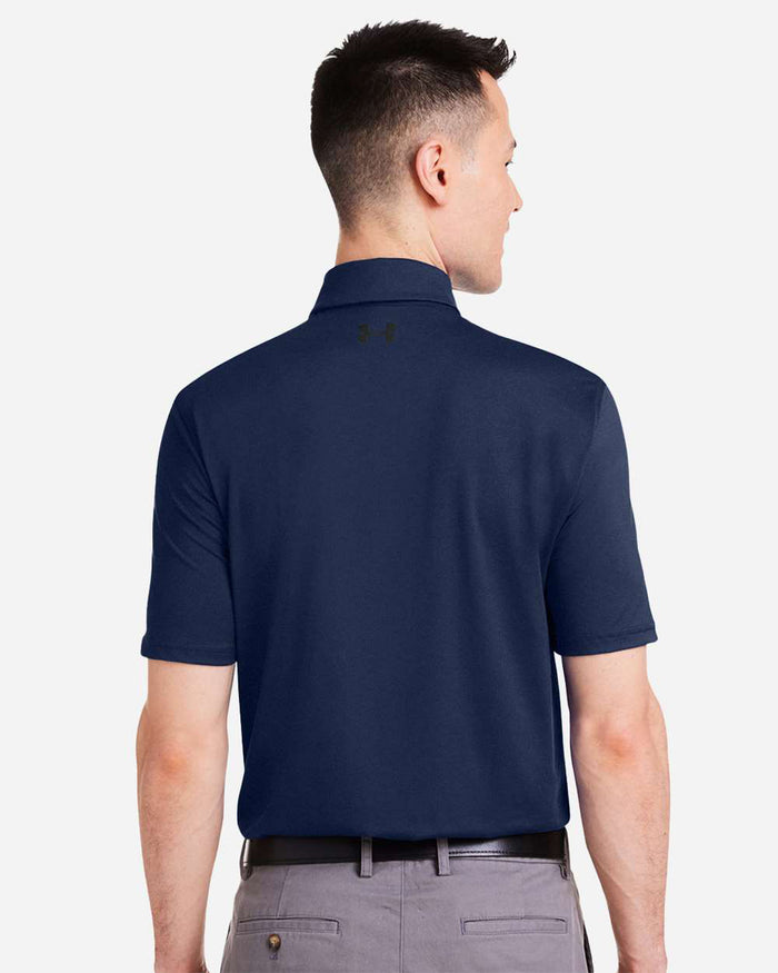 The Citadel, BRP Flag, Under Armour Recycled Polo - Navy Blue