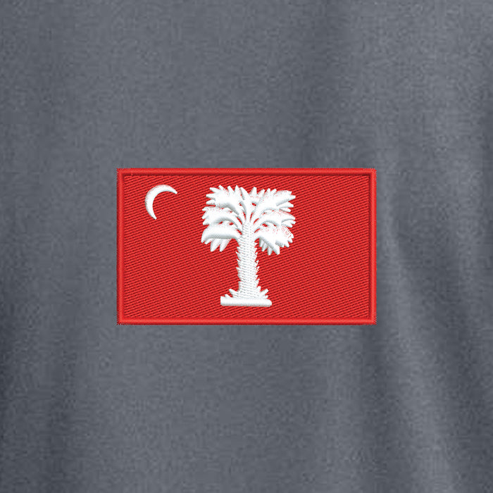 The Citadel, BRP Flag, Under Armour Recycled Polo - Grey
