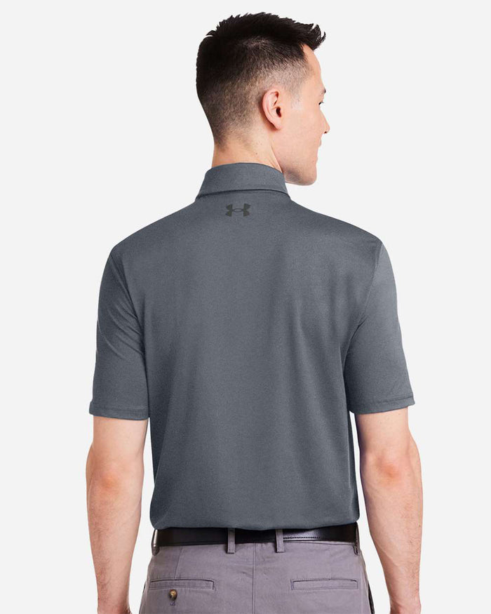 The Citadel, BRP Palm Tree, Under Armour Recycled Polo - Grey