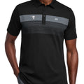 The Citadel, Big Red, TravisMathew Coastal Chest Stripe Polo - Black