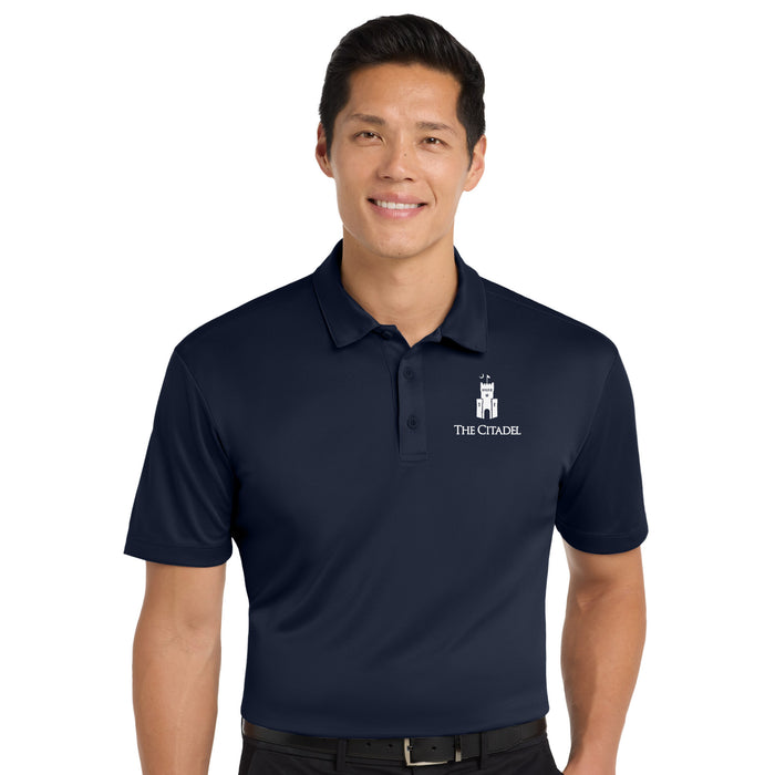TLK540_The Citadel, Barracks, Silk Touch™ Performance Polo - Navy