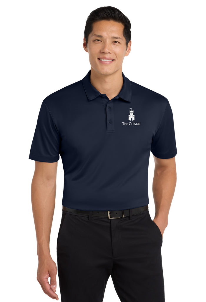 TLK540_The Citadel, Barracks, Silk Touch™ Performance Polo - Navy