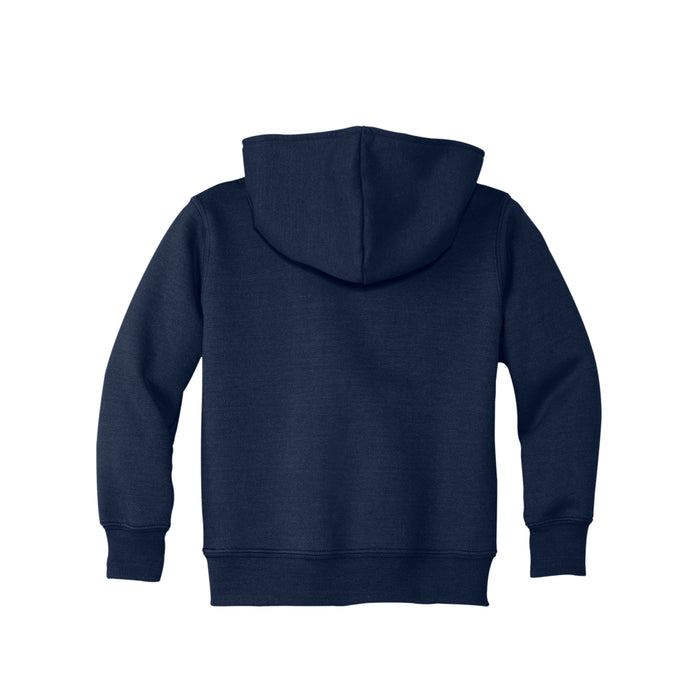 The Citadel, Bulldog, Port & Co™ Toddler Core Fleece Pullover Hooded Sweatshirt - Navy