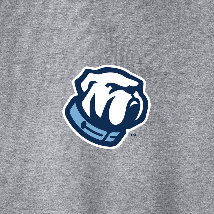 The Citadel, Bulldog, Port & Co™ Toddler Core Fleece Pullover Hooded Sweatshirt - Gray