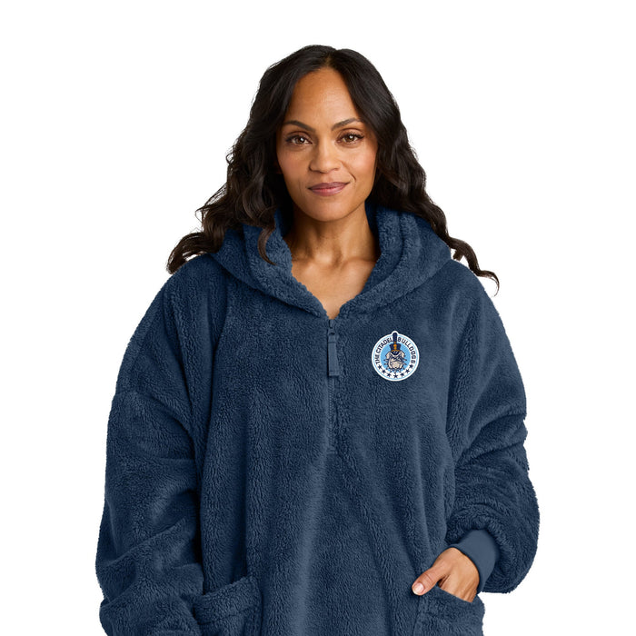 The Citadel, Bulldogs and Stars, Port Authority® Plush Poncho - Navy
