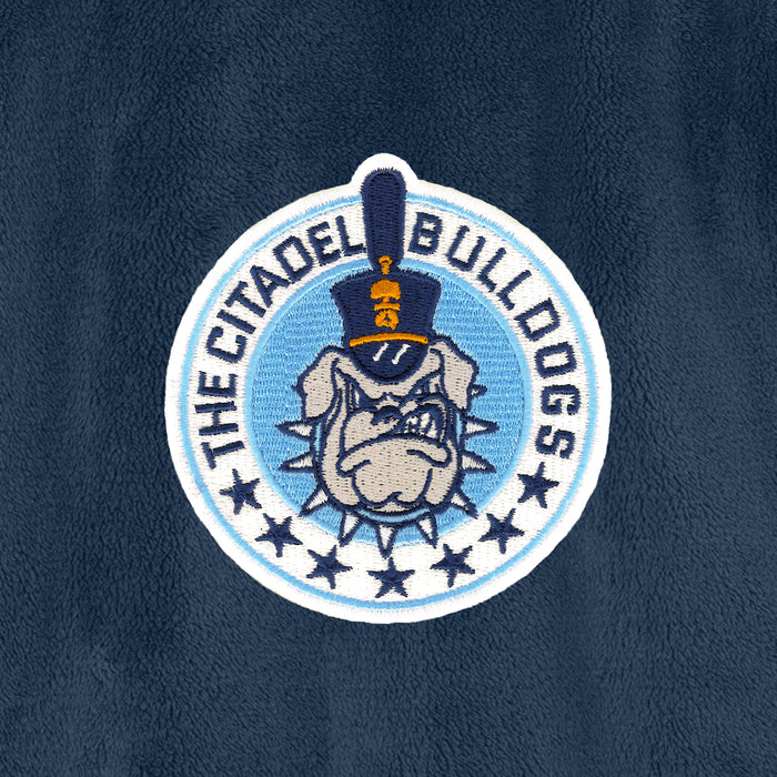 The Citadel, Bulldogs and Stars, Port Authority® Plush Poncho - Navy