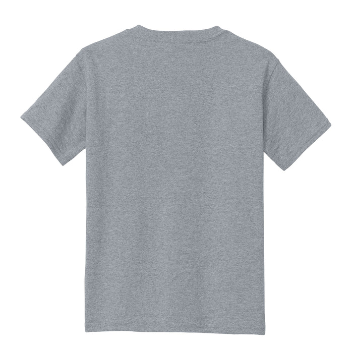 The Citadel, C Spike, Youth Heavy Cotton™ 100% Cotton T-Shirt - Gray