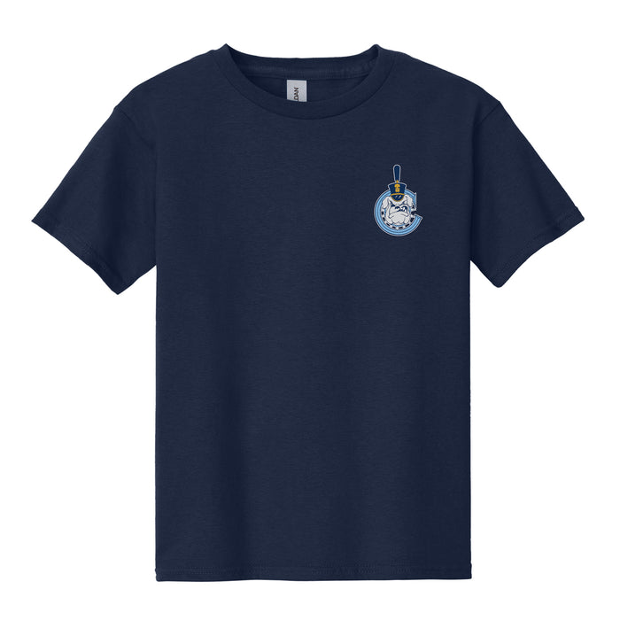 The Citadel, C Spike, Youth Heavy Cotton™ 100% Cotton T-Shirt - Navy