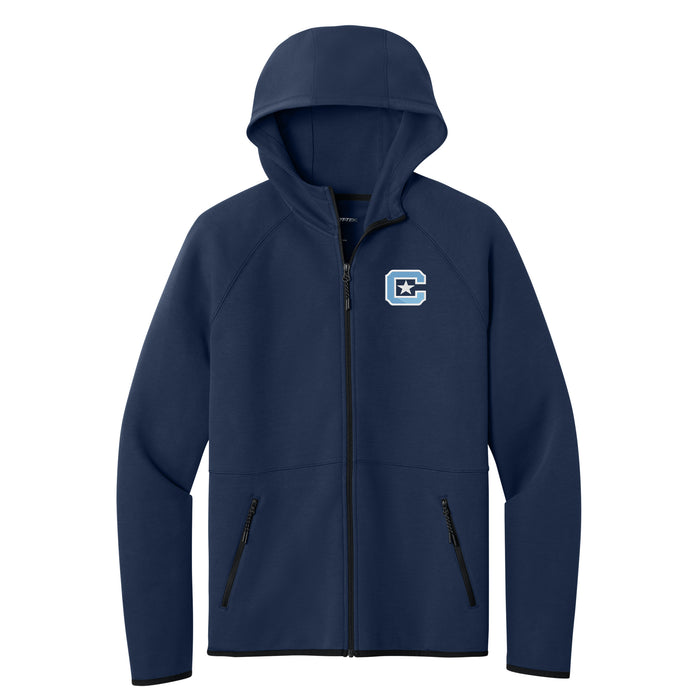 The Citadel, C Star Embroidered Logo, Phenom Full-Zip Hoodie - Navy