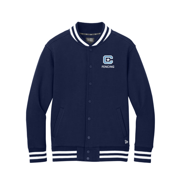 The Citadel, C Star, Fencing, Varsity Heavyweight Fleece Jacket