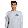 The Citadel, C Star Logo, Stanley/Stella Unisex Knoxer Crewneck Sweatshirt- Cool Heather Grey