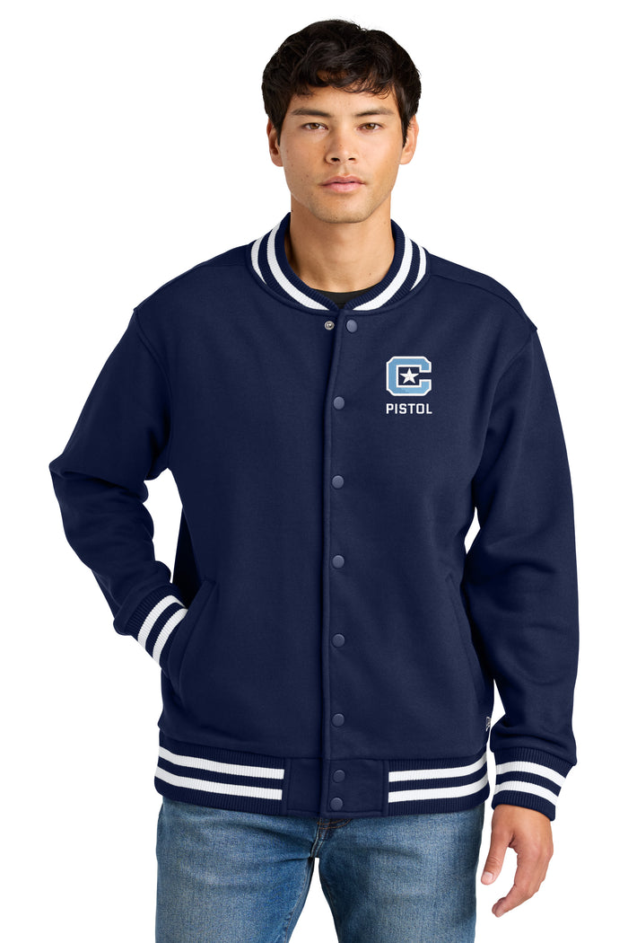 The Citadel, C Star, Pistol, Varsity Heavyweight Fleece Jacket