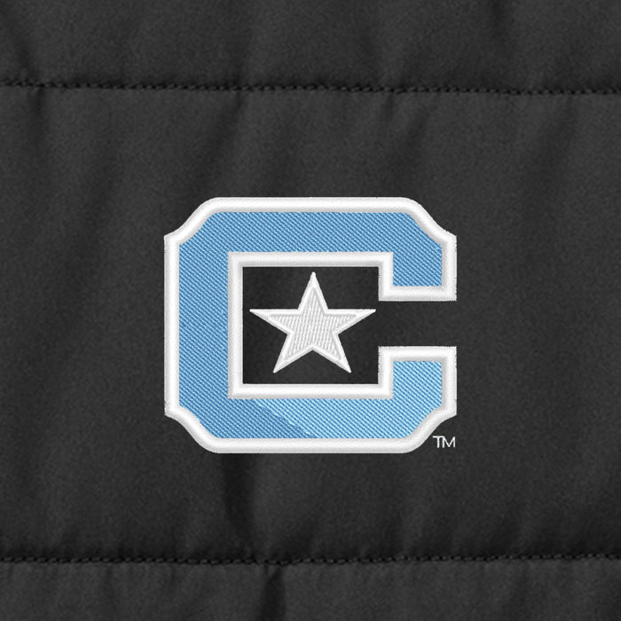 The Citadel, C Star, Port Authority® Women's Puffer Jacket - Black