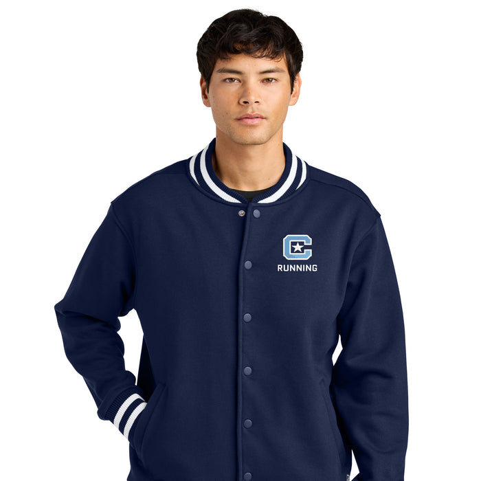 The Citadel, C Star, Running, Varsity Heavyweight Fleece Jacket