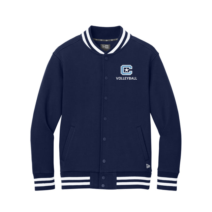 The Citadel, C Star, Volleyball, Varsity Heavyweight Fleece Jacket