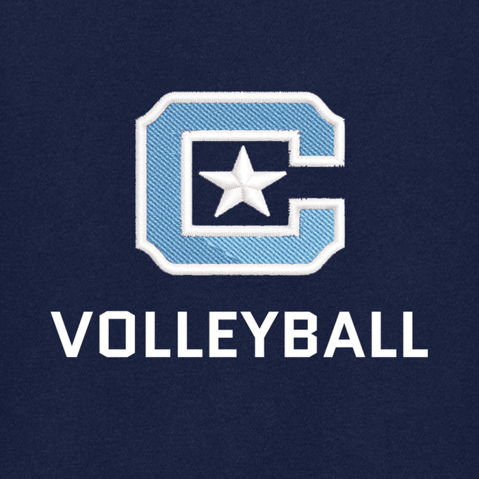 The Citadel, C Star, Volleyball, Varsity Heavyweight Fleece Jacket