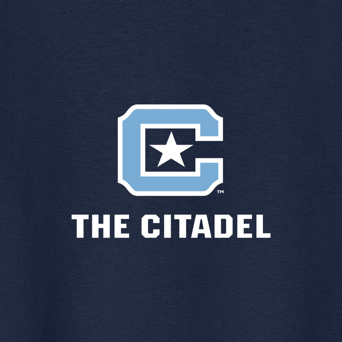The Citadel, C Star, Youth Heavy Cotton™ 100% Cotton T-Shirt - Navy