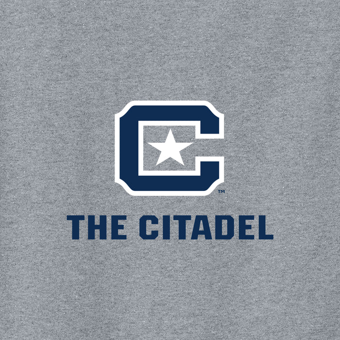 The Citadel, C Star, Youth Heavy Cotton™ 100% Cotton T-Shirt - Gray