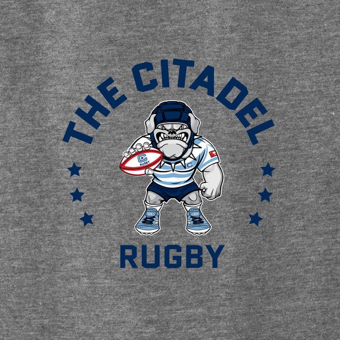 The Citadel, Club Sport - Rugby, Rugby Spike, District ® V.I.T. ™ Muscle Tank- grey