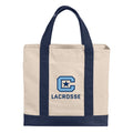 The Citadel, Club Sports - Lacrosse, Port Authority® Cotton Canvas Two-Tone Tote