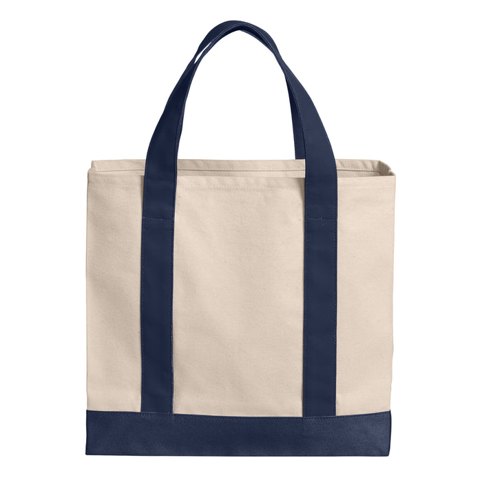 The Citadel, Club Sports - Lacrosse, Port Authority® Cotton Canvas Two-Tone Tote