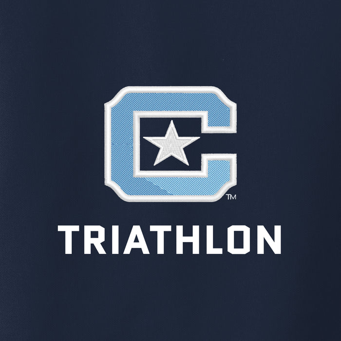 The Citadel, Club Sports - Triathlon, UV Micro-Mesh Polo - Navy