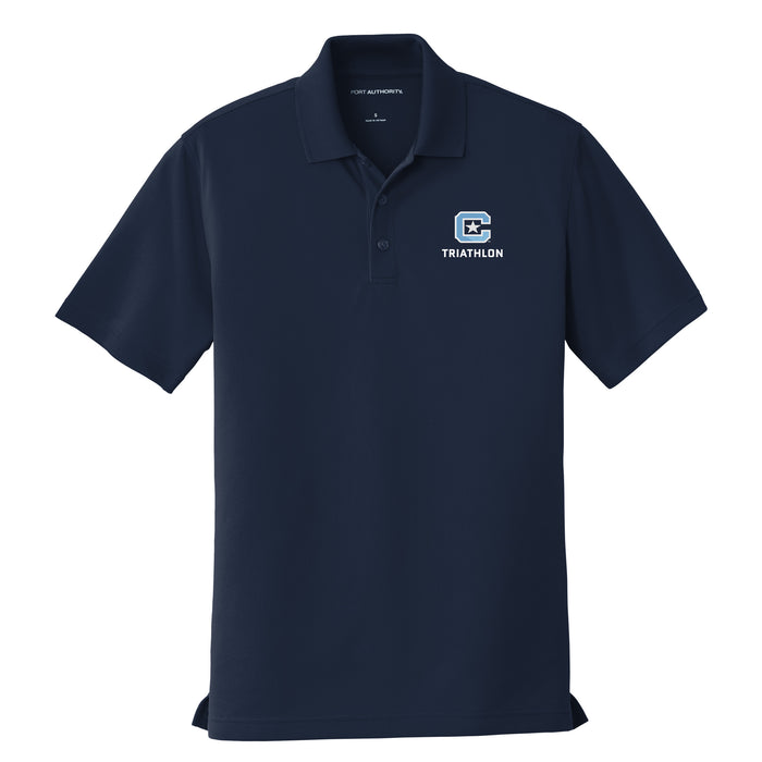 The Citadel, Club Sports - Triathlon, UV Micro-Mesh Polo - Navy