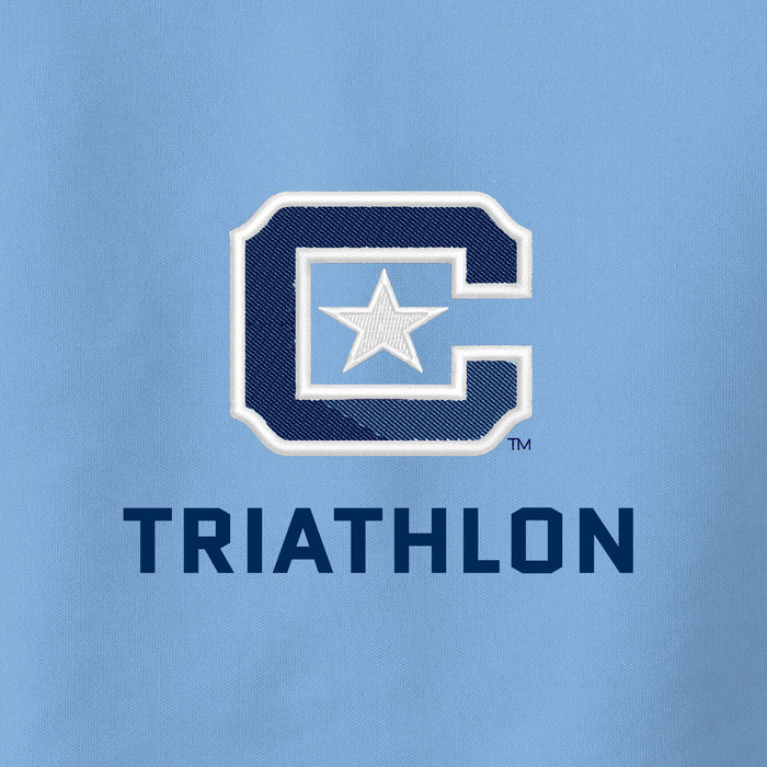 The Citadel, Club Sports - Triathlon, UV Micro-Mesh Polo - Carolina Blue