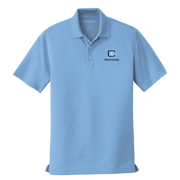 The Citadel, Club Sports - Triathlon, UV Micro-Mesh Polo - Carolina Blue