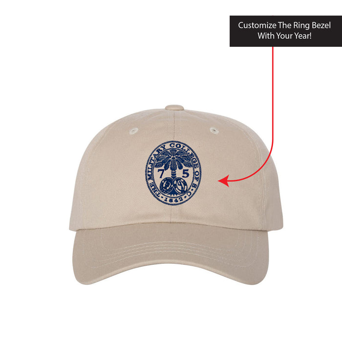 The Citadel, Customizable (Your Year), Ring Bezel, Classic Dad Hat