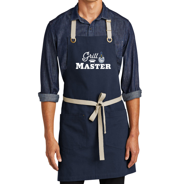 The Citadel, Grill Master, Spike, Port Authority® Canvas Full-Length Two-Pocket Apron