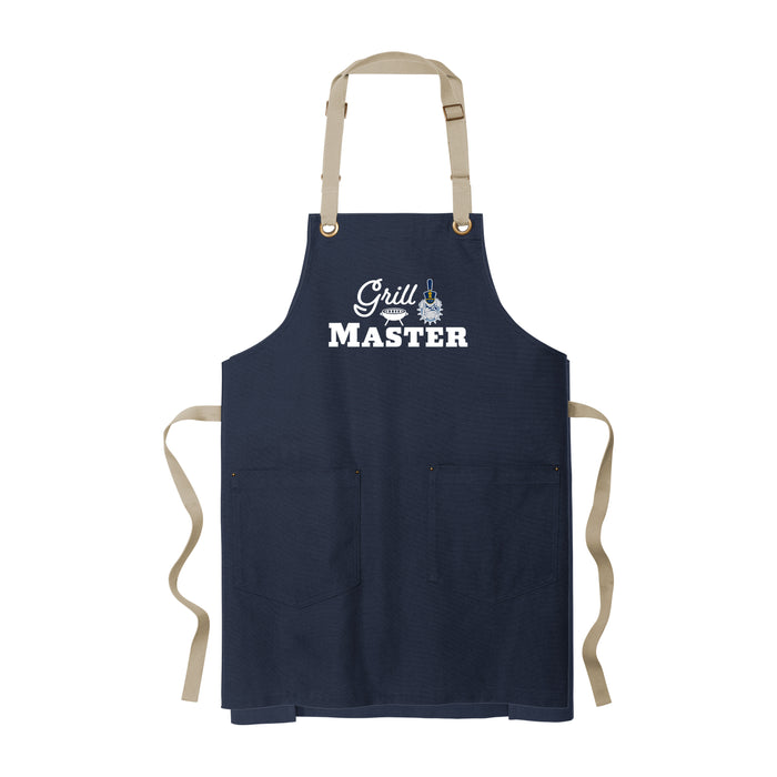 The Citadel, Grill Master, Spike, Port Authority® Canvas Full-Length Two-Pocket Apron